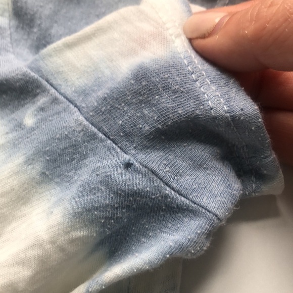 Generation Love Tie Dye Sky Print Short Sleeve T-Shirt Oversized Size Small - Picture 9 of 11